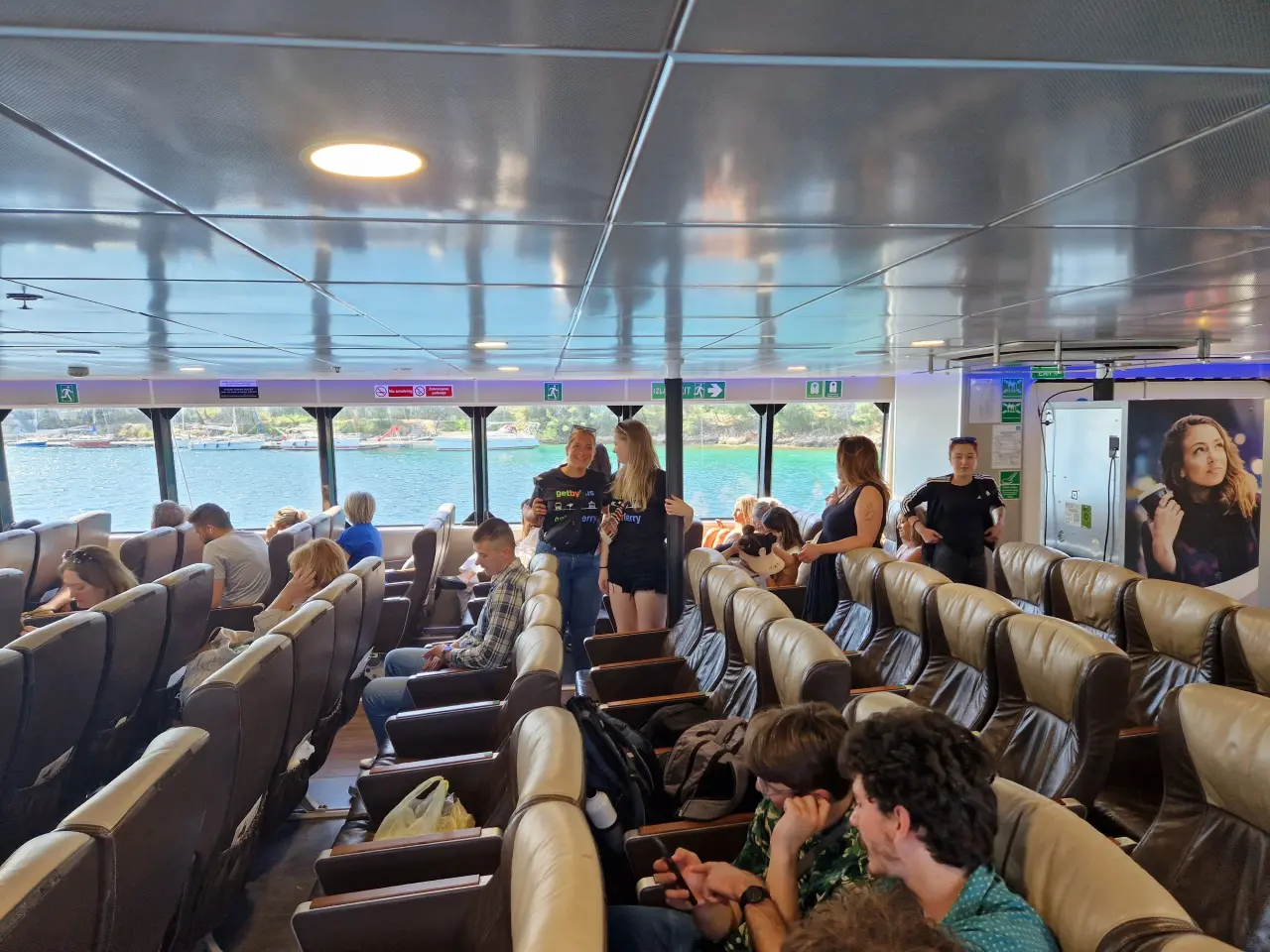 Anboard Fähre von Splti Nach Hvar