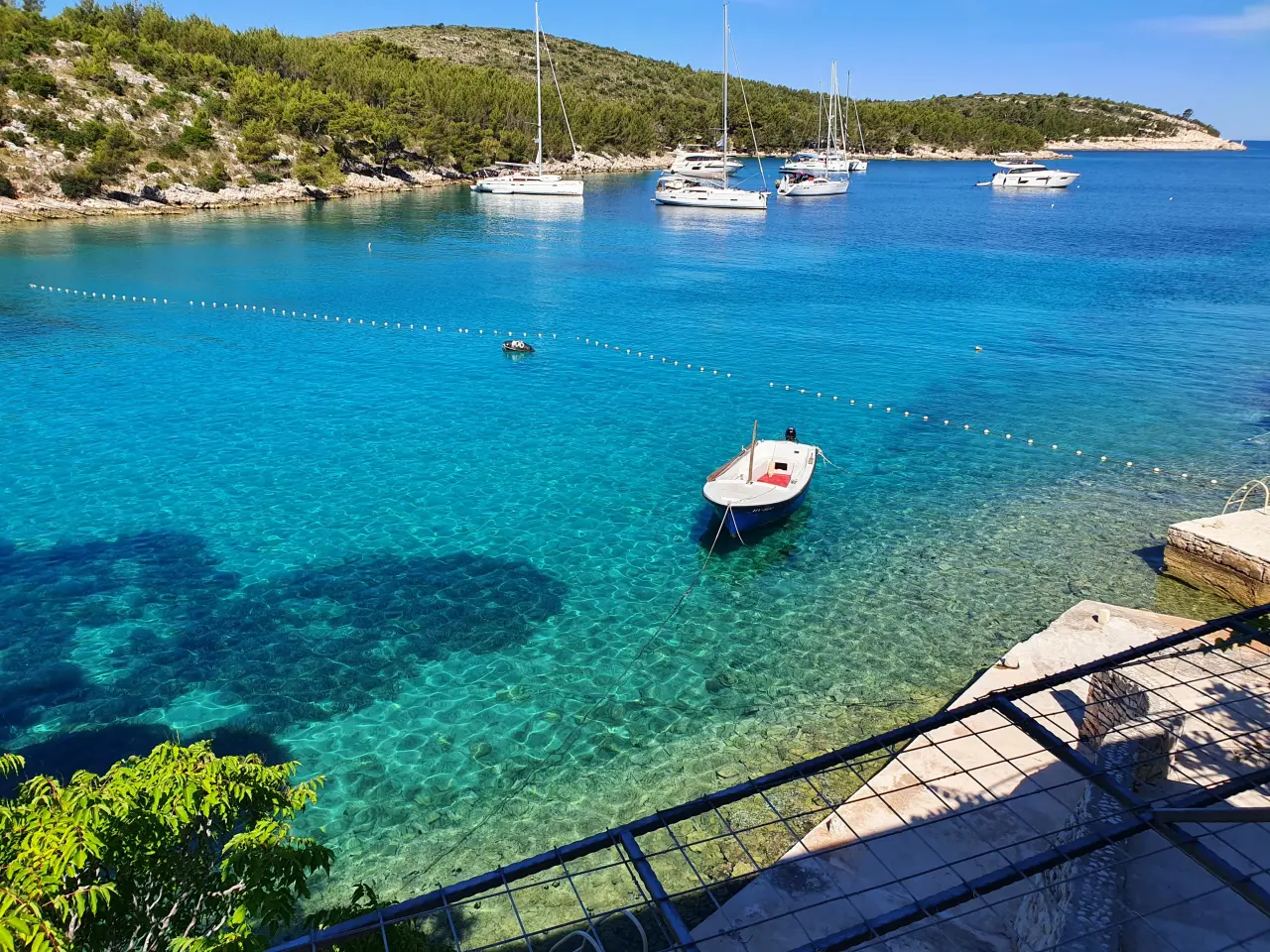 Bucht auf Hvar
