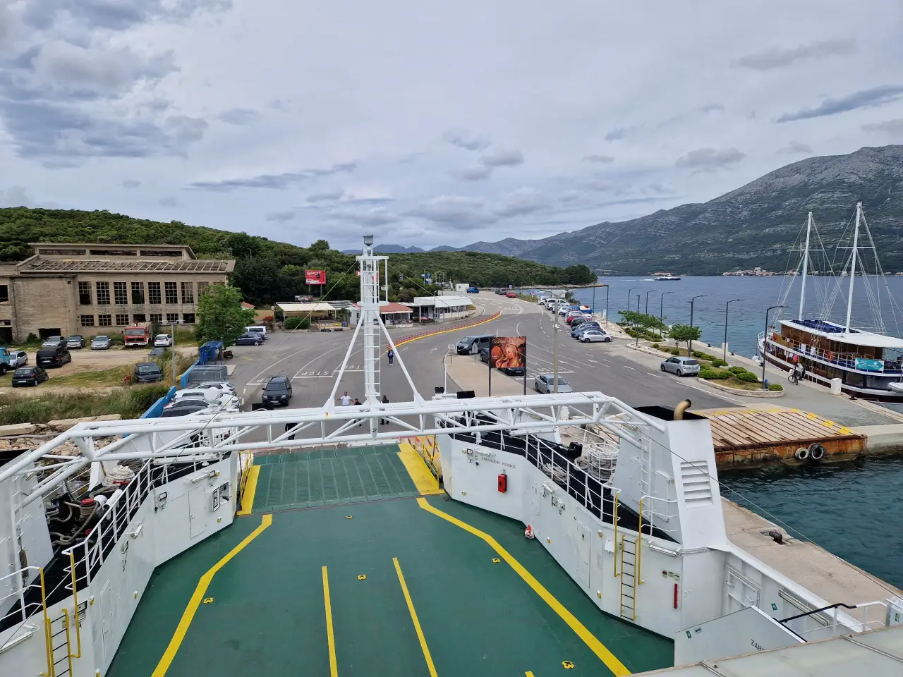 Fährhafen Domince auf Korcula