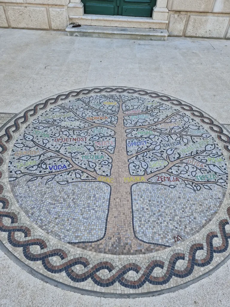 Mosaik in Vela Luka