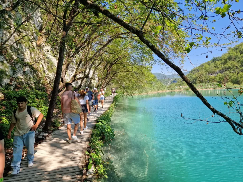 Plitvice in Sommer