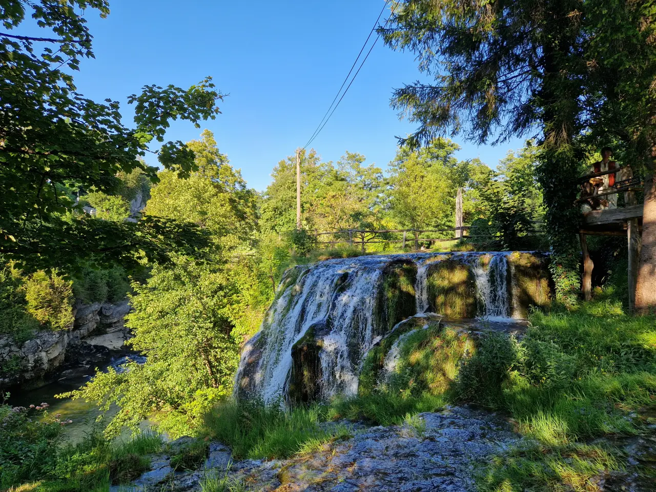 Wasserfall auf Rastoke