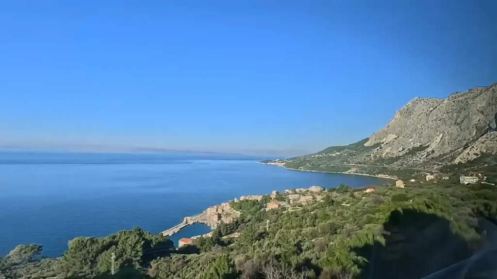 Ausblick vom Split Dubrovnik Bus