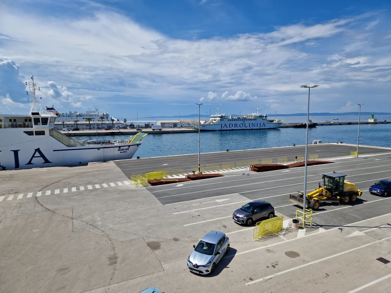 Færgehavn Split Kroatien