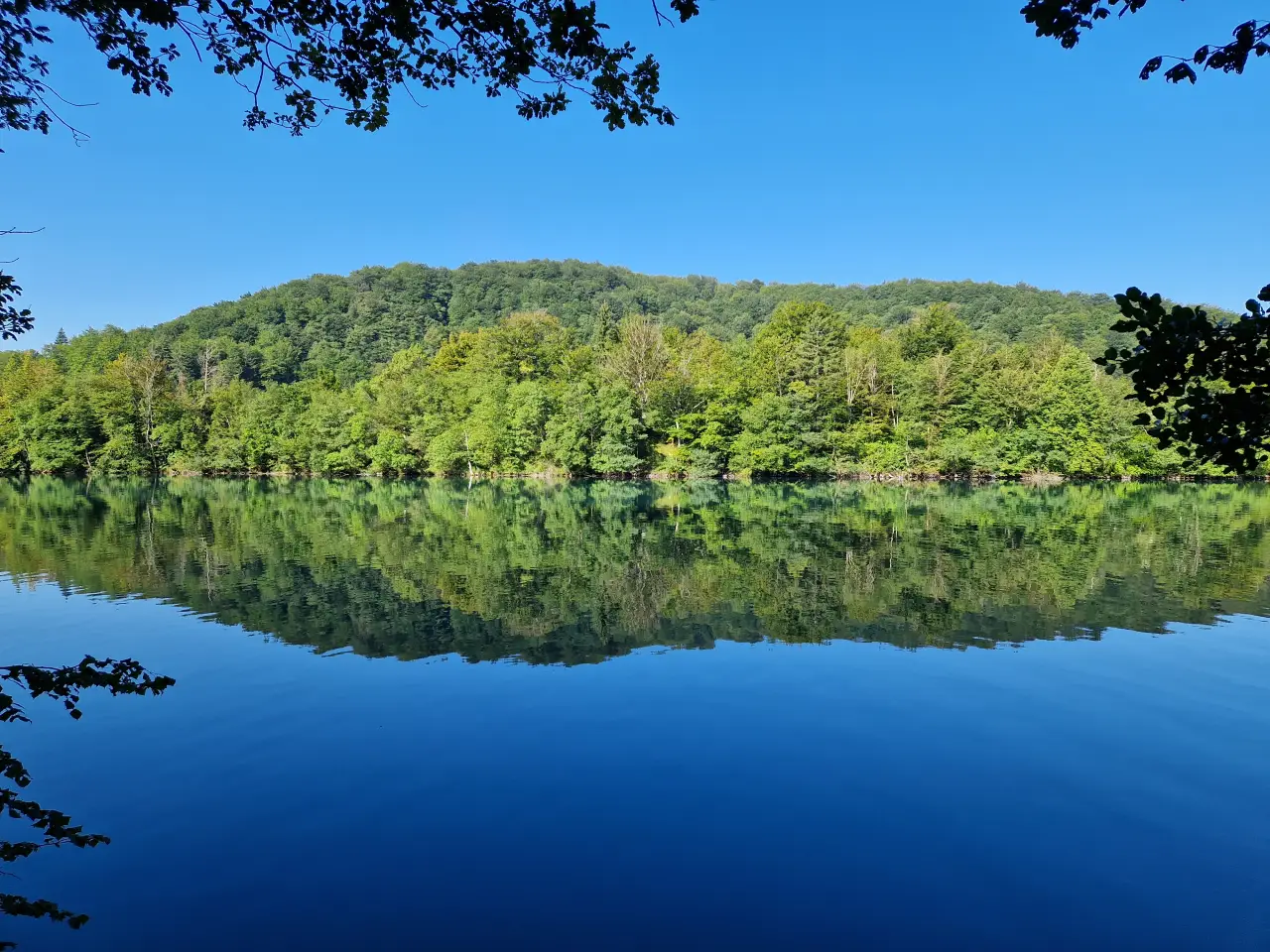 Jezero na Plitvicama
