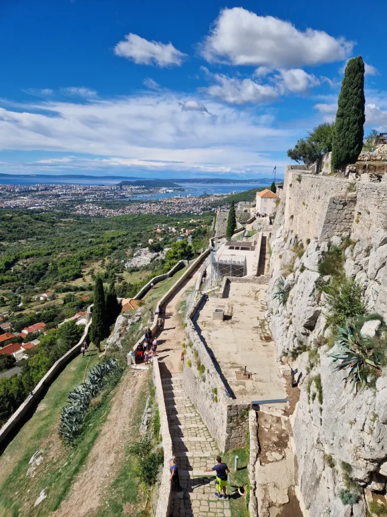 Klis fæstning Kroatien