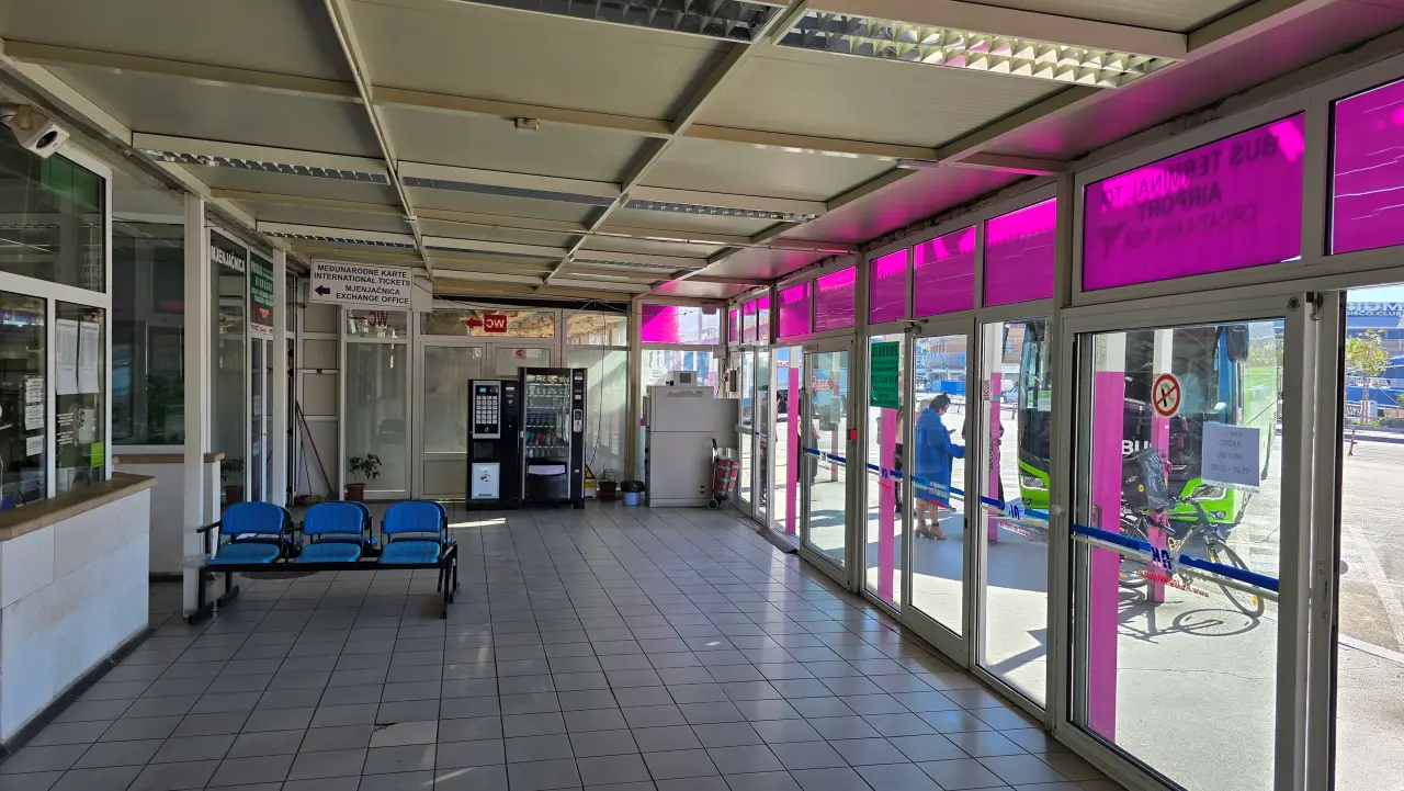 Waiting Room Split Bus Terminal