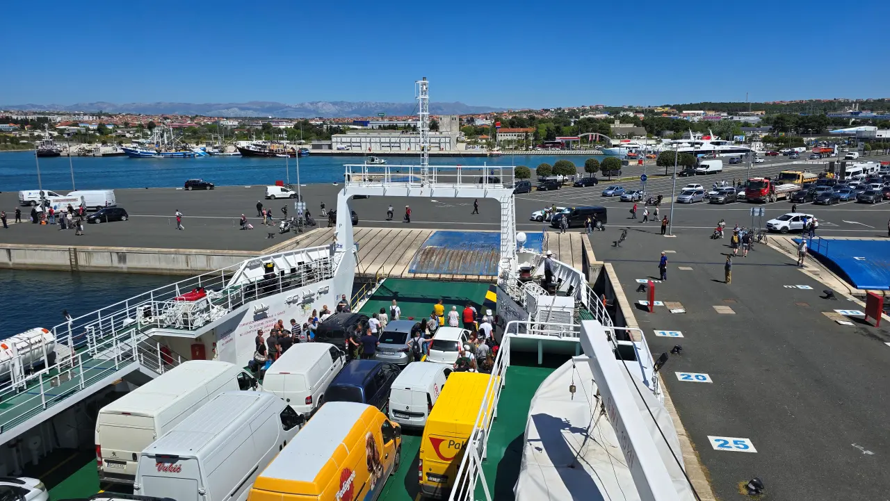 Trajektna luka Gaženica Zadar