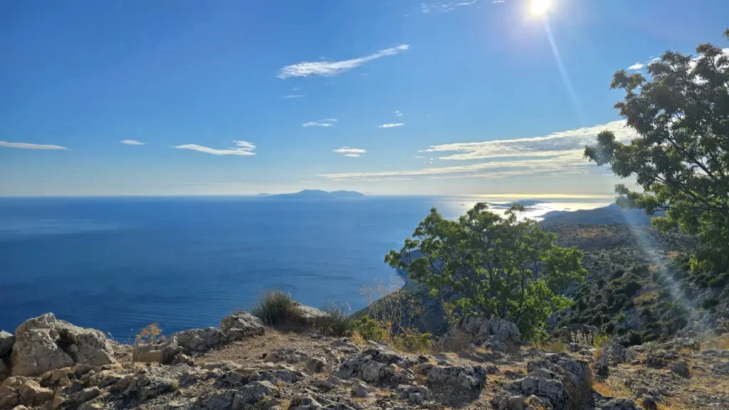 Ausblick Insel Hvar Gipfel