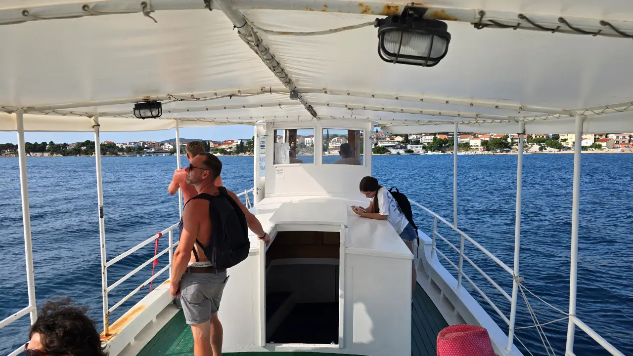 Boat Krapanj to Brodarica