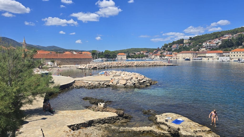 Jelsa Town on Island Hvar