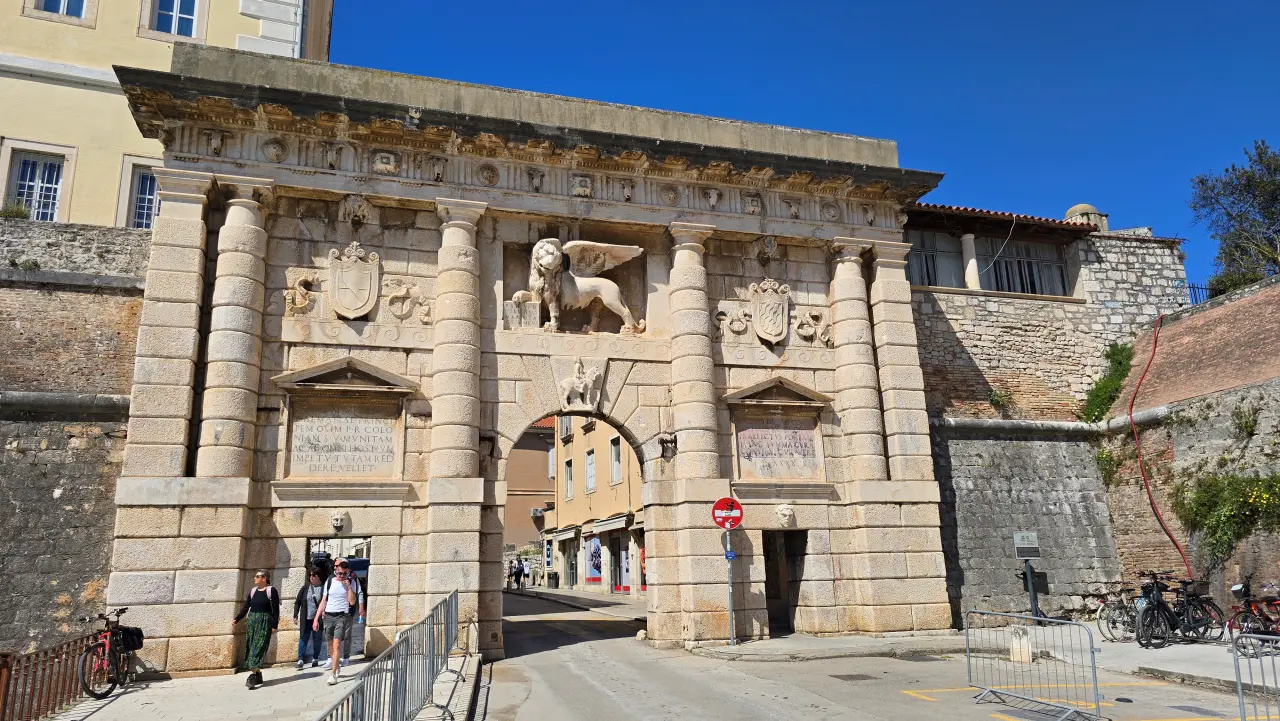 Eingang Zadar Altstadt