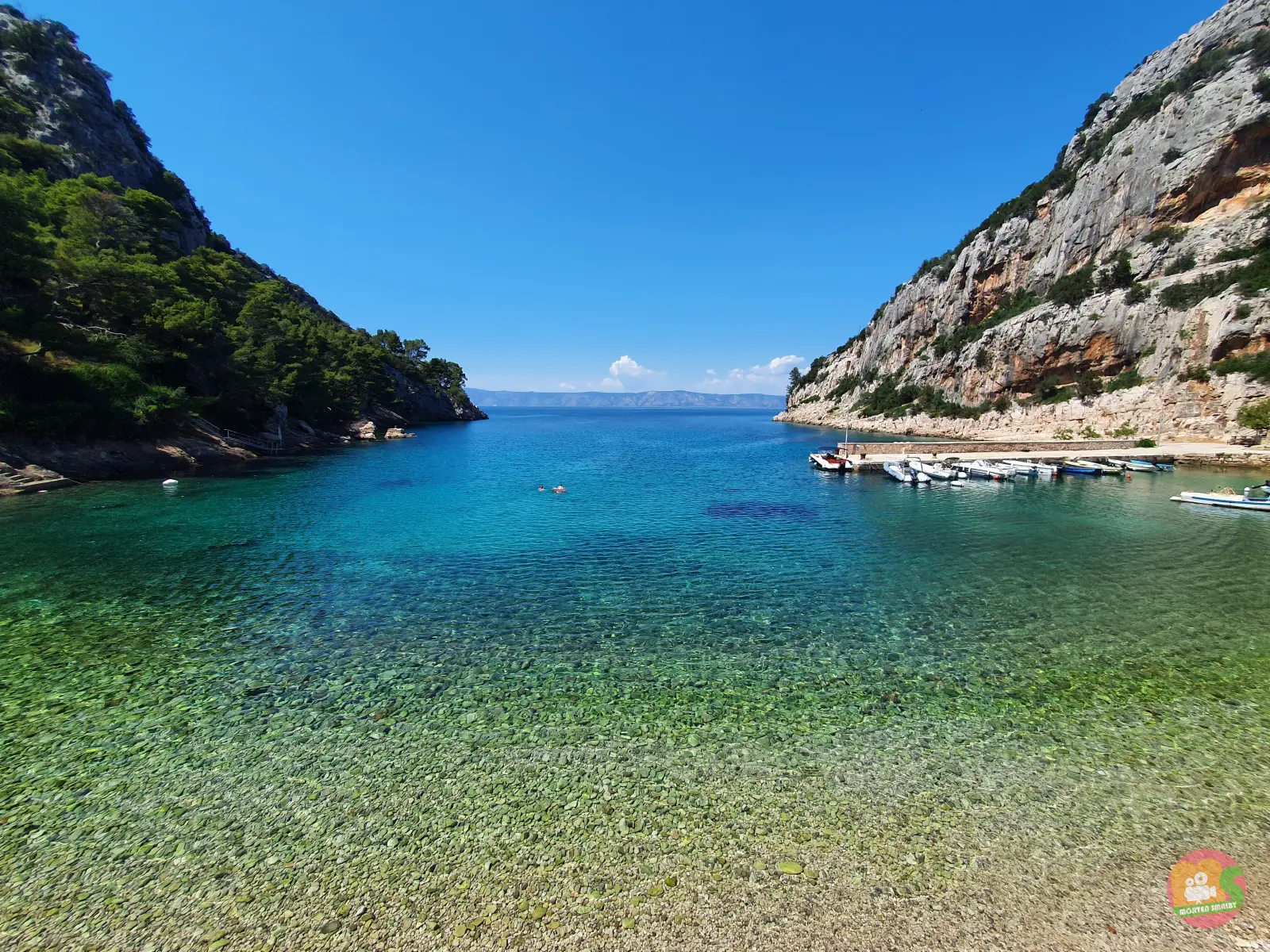 Strand auf Insel Hvar