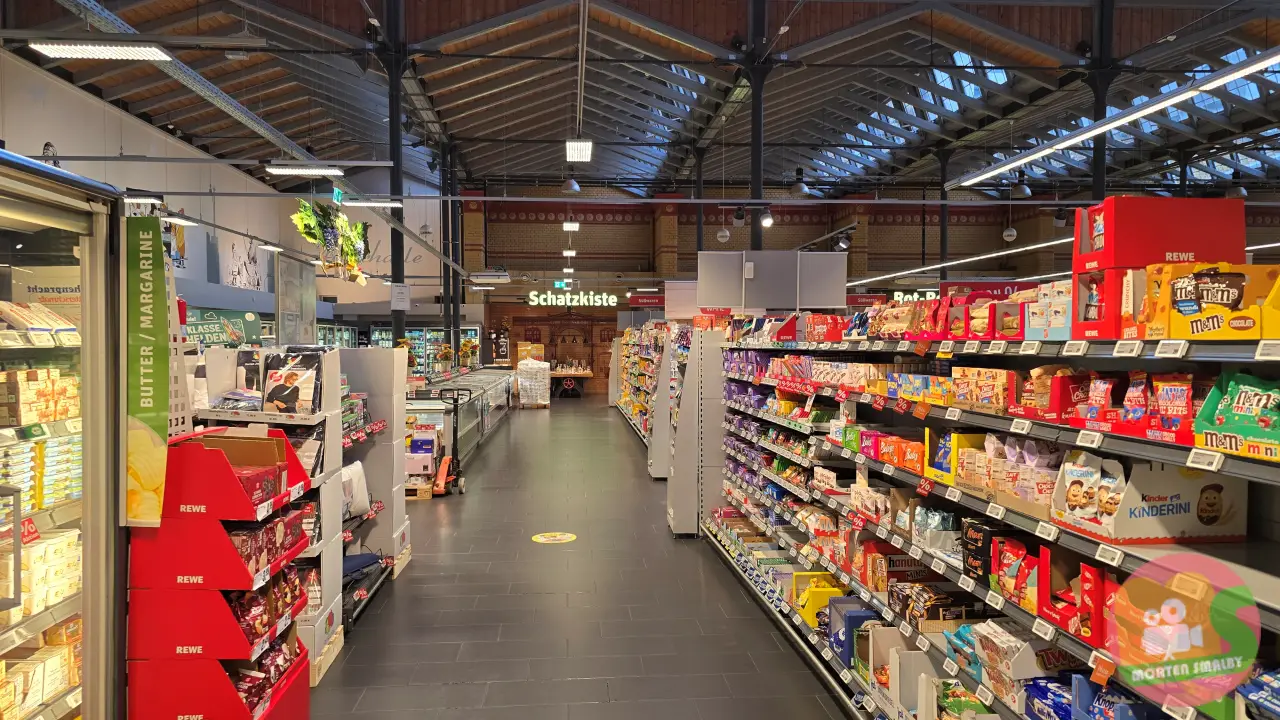 Supermarket in Croatia