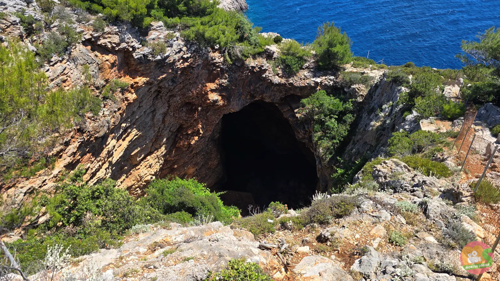 Odysseus hulen Mljet