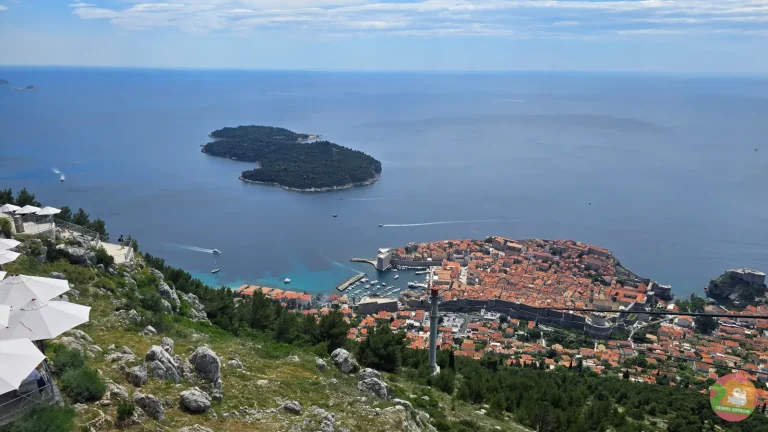 Øen Lokrum Kroatien