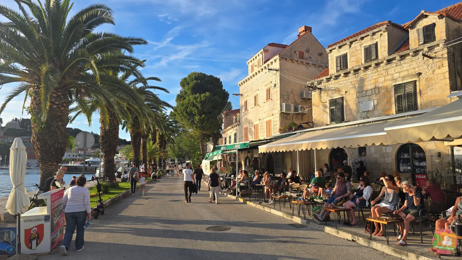 The Riva in Cavtat