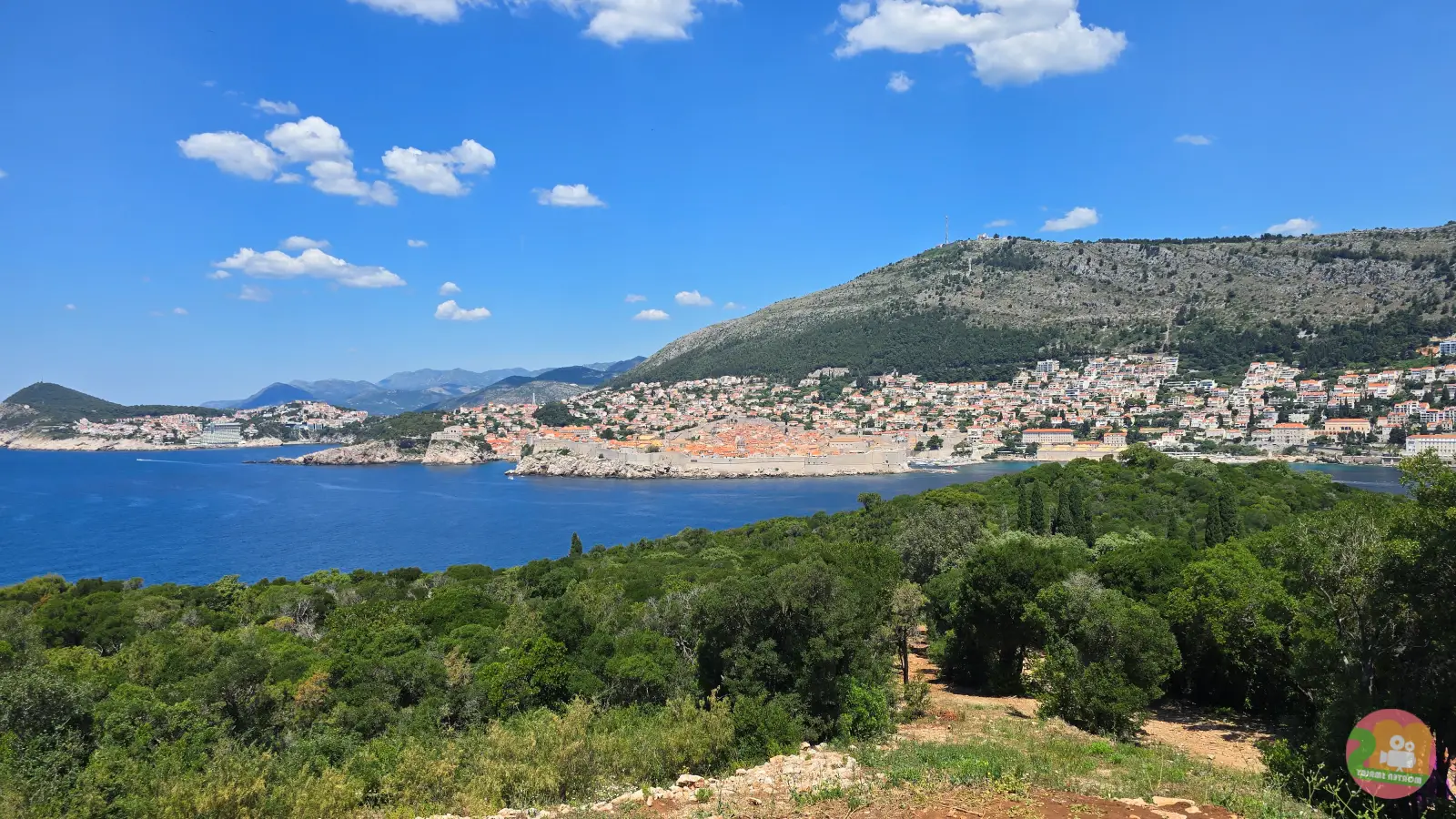 Pogled s Lokruma na Dubrovnik