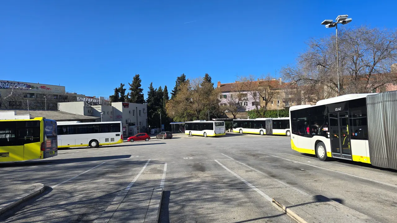 Dworzec autobusów miejskich w Splicie