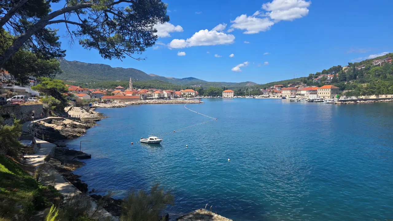Jelsa na wyspie Hvar