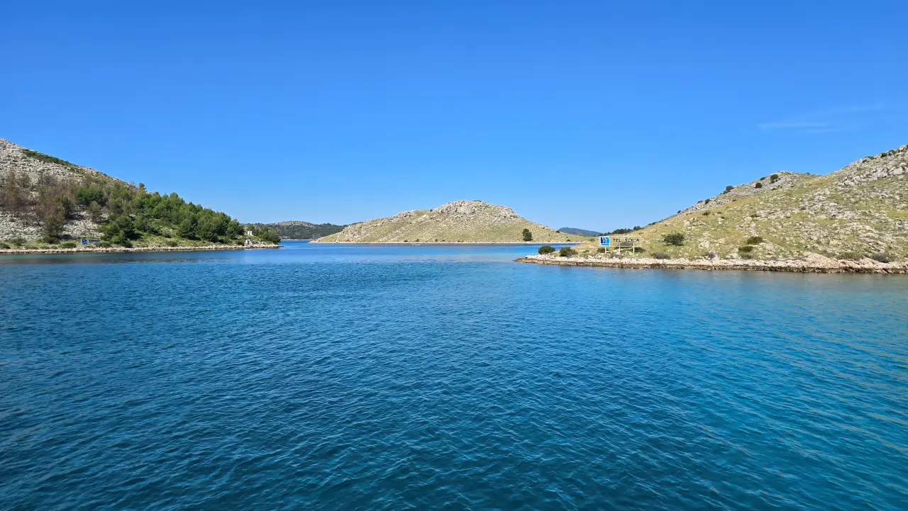 Kanał między Kornati a Telašćicą