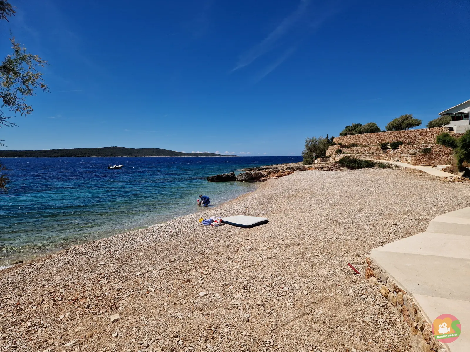 Miejska plaża w Zavali