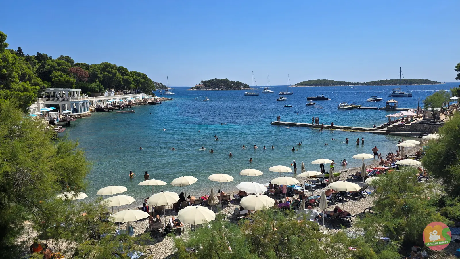 Plaża Bonj w Hvarze