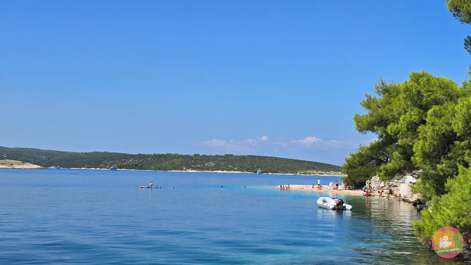 Plaża Nova plaža w Povlji
