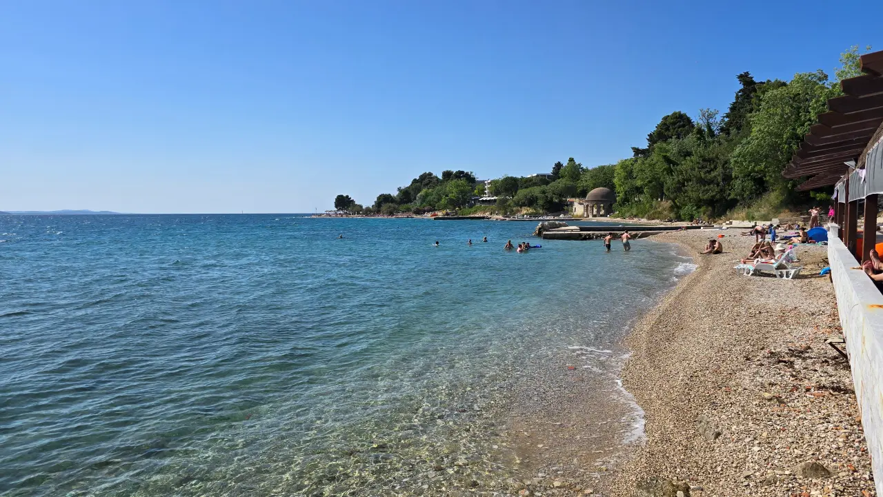 Plaża w Zadarze