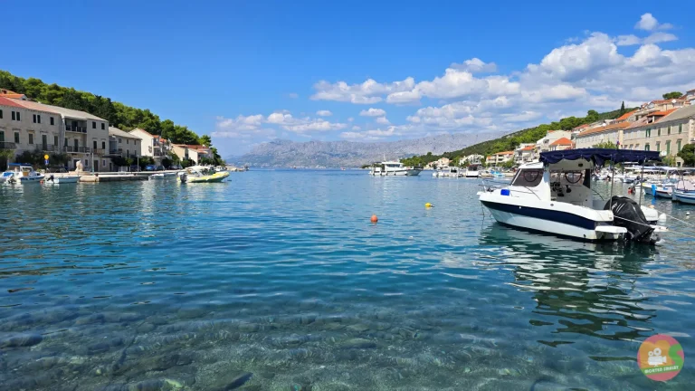 Povlja na wyspie Brač