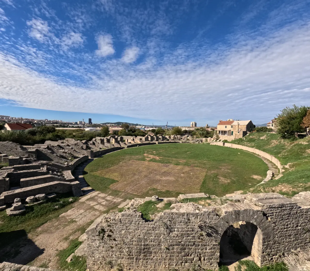 Rzymskie miasto Salona koło Splitu