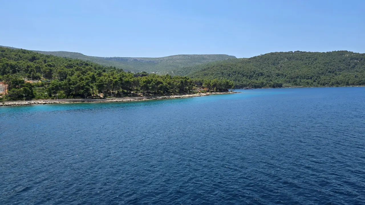 Widok na wyspę Hvar